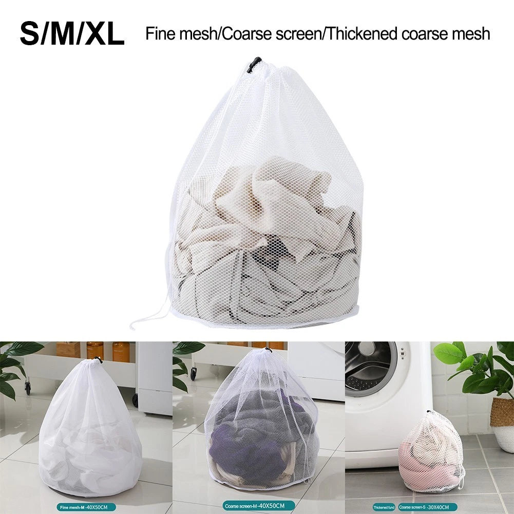 Sturdy Drawstring Laundry Bag Prevent Clothes from Deformation in Washer