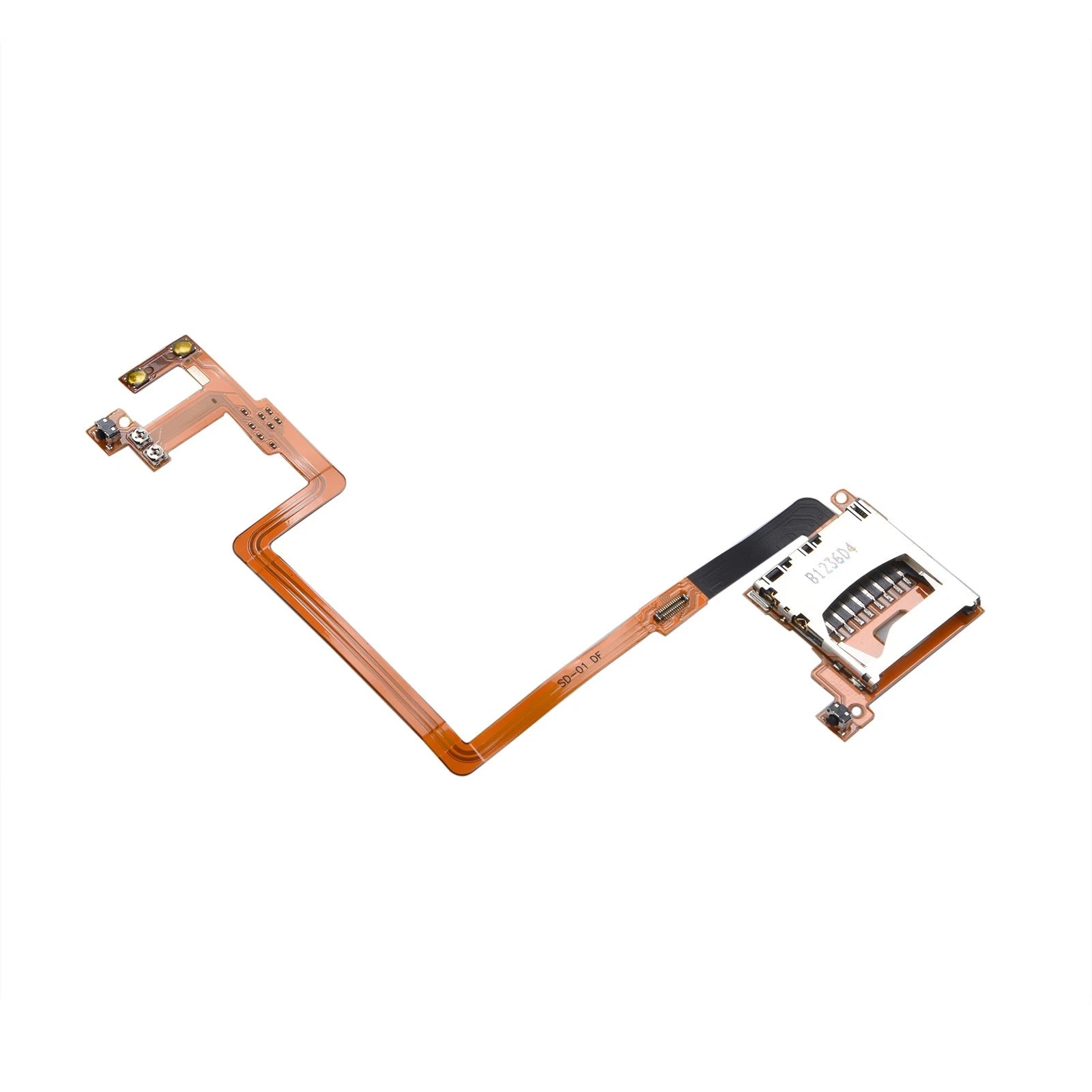 1*SD Card Slot Socket Cable Ribbon for Nintendo DSi NDSi Repair Replacement