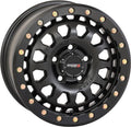SYSTEM 3 SB6 BL Wheel 15x7 +10mm Offset for ATV/UTV Matte Black
