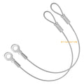 2 Tailgate Cable 7081636 7082076 for Polaris Ranger 400 500 570 800 EV Tail Gate