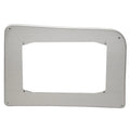 Stratos Boat Locator Panel Blank 7KE457H - Silver 14 3/8 X 9 7/8 Inch