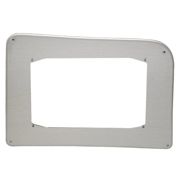 Stratos Boat Locator Panel Blank 7KE457H - Silver 14 3/8 X 9 7/8 Inch