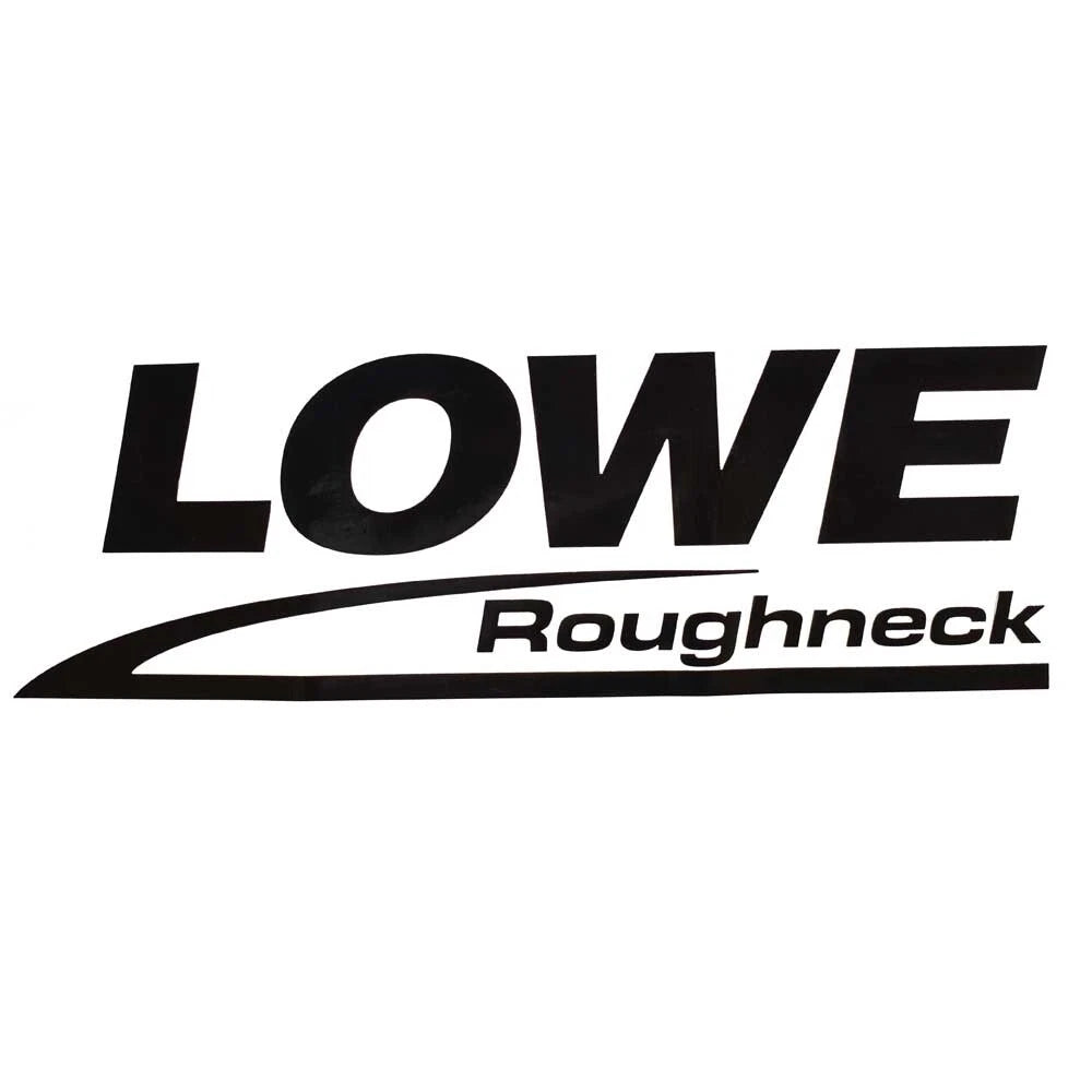 Lowe Boat Emblem Decal 2156205 - Sticker Roughneck 19 X 6 1/4 in Black