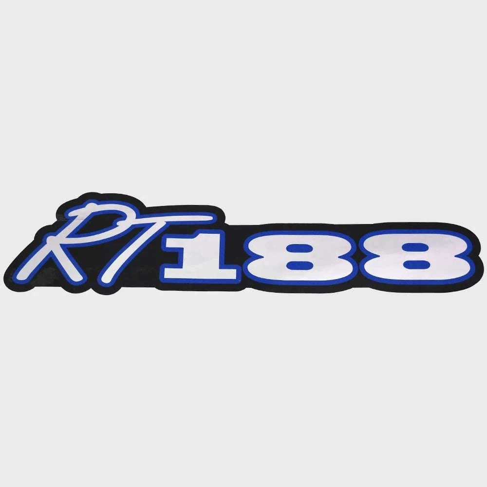 Ranger Boat Model RT188 Decal 330930 - Black Blue Silver Sticker