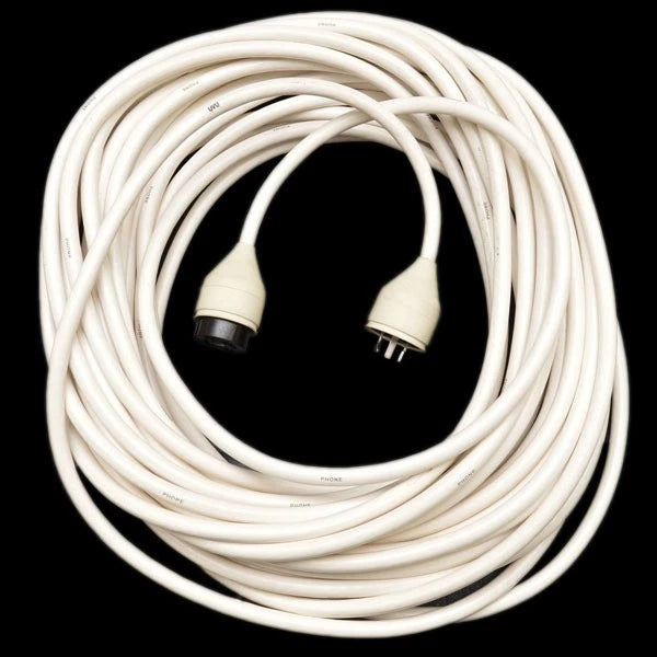 Tiara Boat Shore Telephone Cable PH656 - 65 Foot Off White