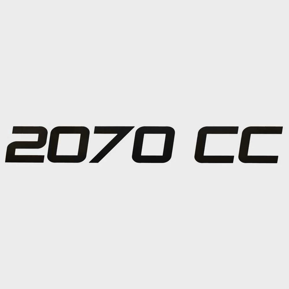 Lowe Boats Sticker Decal 2276611 - 2070 CC Matte Black Vinyl