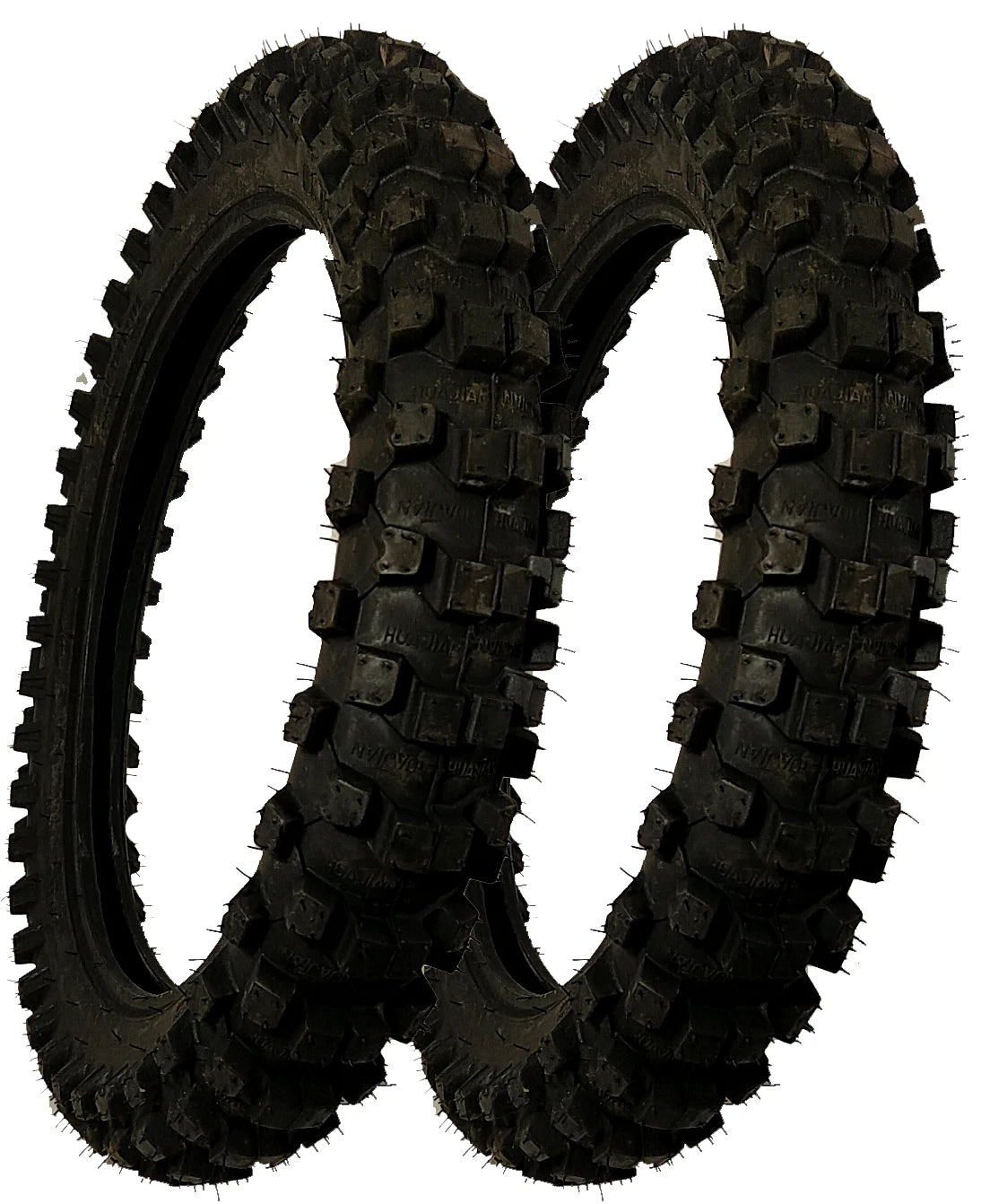 2 PACK REAR TIRE 70/100-19 PERFORMANCE QUALITY FOR OFFROAD RACING DIRT BIKES