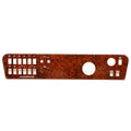 Bayliner Boat Blank Switch Panel - Maxum 32 X 6 1/2 Inch Woodgrain