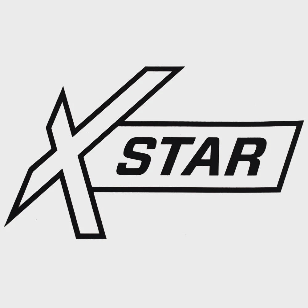 MasterCraft Boat Emblem Decal 755458 - X-Star Logo Black Sticker