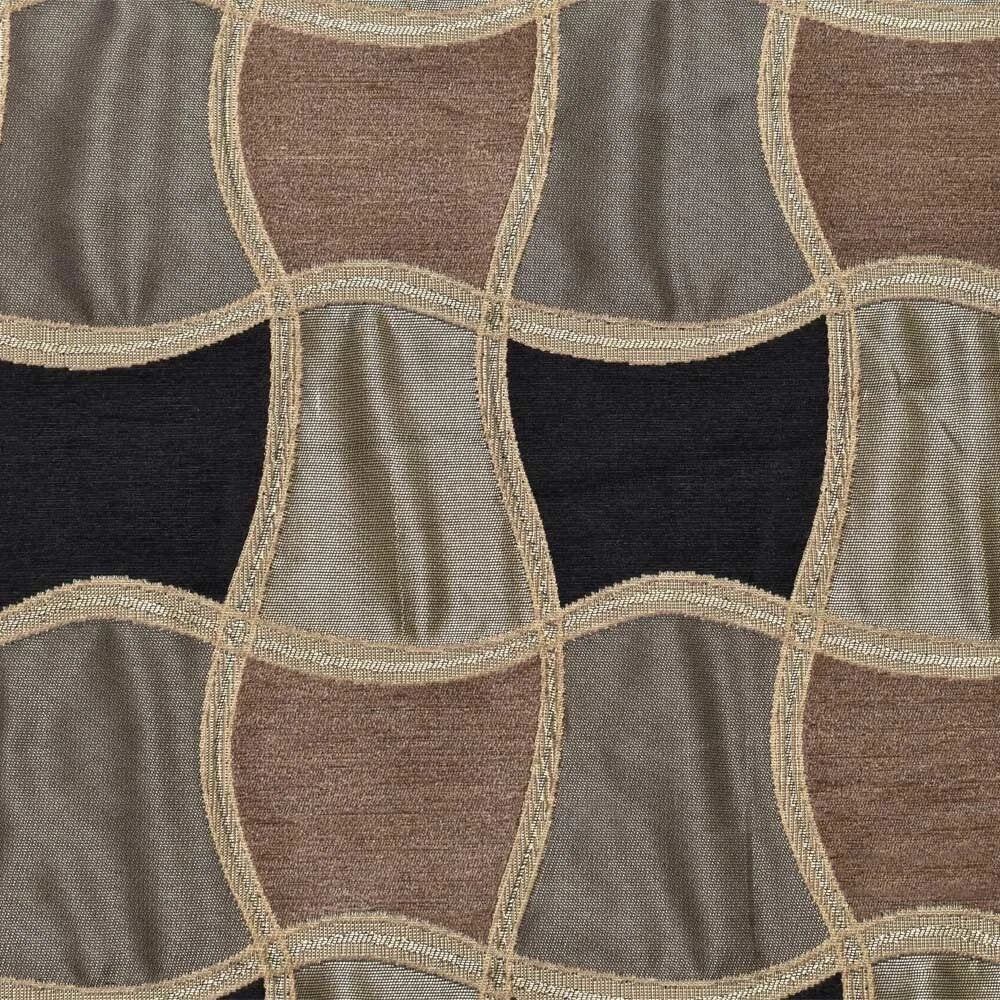 Chaparral Boat Patterned Fabric - Wavy Checkered 54 Inch (YD)