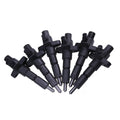6 PCS Fuel Lnjector 1-15300250-2 for Lsuzu Engine 6BD1 6BG1 Hitachi Excavator