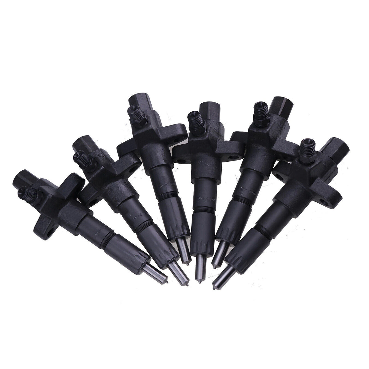 6 PCS Fuel Lnjector 1-15300250-2 for Lsuzu Engine 6BD1 6BG1 Hitachi Excavator
