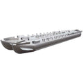 Pontoon Boat Log Float Tubes - 25 FT X 26 Inch with Strakes (set of 2)