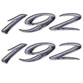 Rinker Boat Decals - 192 Captiva Gray Stickers (pair)
