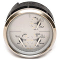 Faria Boat Multi-Function Gauge GFC610A - Kronos Silver 3 1/4 Inch