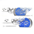 MasterCraft Boat Brand Decal 750285 - 2008 X-45 Blue Silver (set of 2)