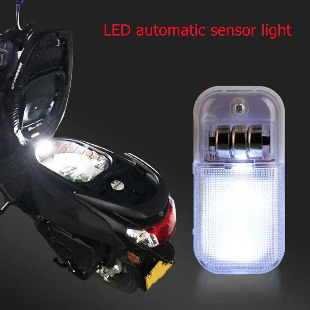 LED Lamp Anti-collision Box Convenient Motorcycle Safety Sensor Switch