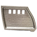 Premier Boat Blank Rocker Switch Panel 7-4634 - Brushed Silver Plastic