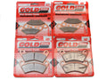 Brake Pads Front & Rear for Quadzilla CUV 300 4x4 Super Utility Side 2008