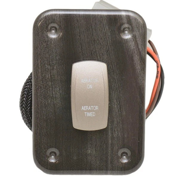 Premier Pontoon Boat Aerator Switch Panel 00-8208 - Graywood 12V 20A