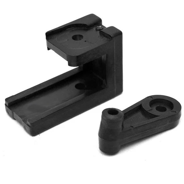 Premier Pontoons Boat Gate Latch - Right Hand 1 Inch Black