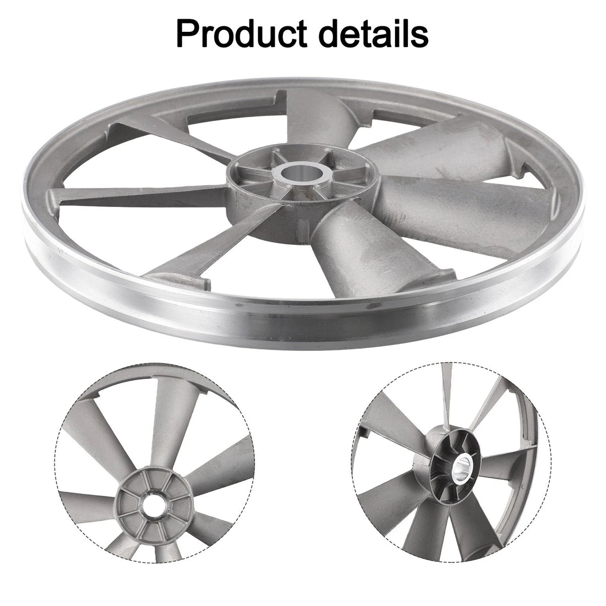 Reliable Air Compressor Accessory Single Groove Triangle Wheel Pulley Design