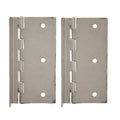 Boat Offset Hinges - 2 1/2 X 5 Inch Stainless Steel (pair)