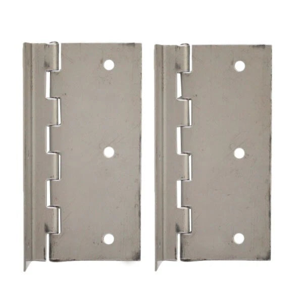 Boat Offset Hinges - 2 1/2 X 5 Inch Stainless Steel (pair)