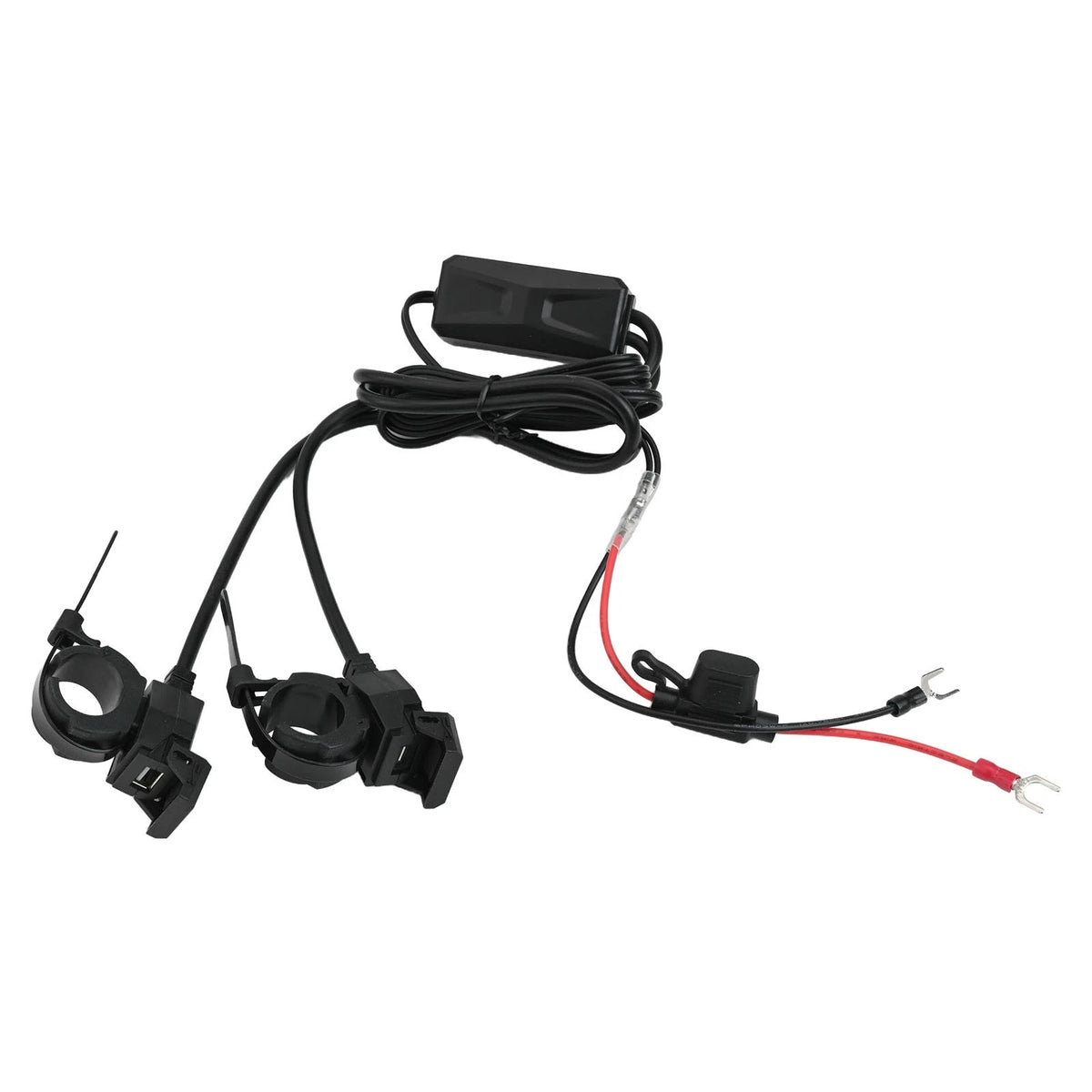Robust Handlebar Mounted Motorcycle Charger with High Efficiency Charging Ports