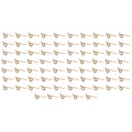 75 Pack: Rake Tooth Fits Holland Replaces 46993