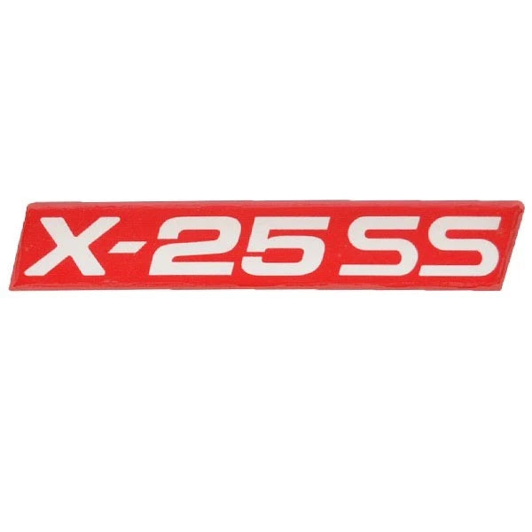 MasterCraft Boat Decal 750278 - 2011 X-25 SS Silver Red 7 1/2 Inch