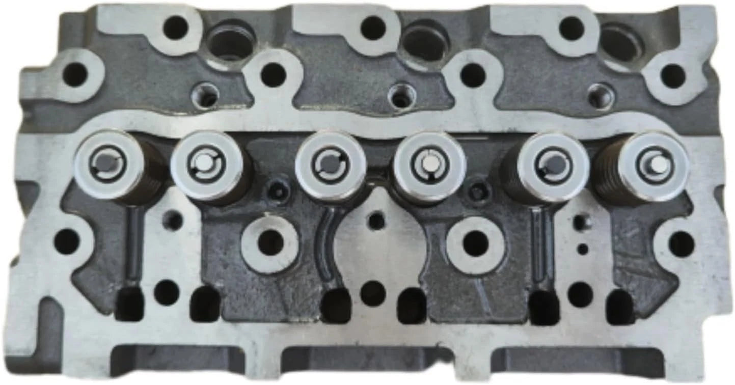 Engine 3TNE74 Complete Cylinder Head with Valves for Yanmar Excavator VIO20-2
