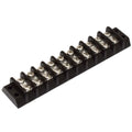 Boat Terminal Block - 2 Row 10 Position 6 1/2 Inch Plastic