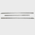 Ranger Boat Graphic Decals 303634 - Silver Stickers (set of 3)