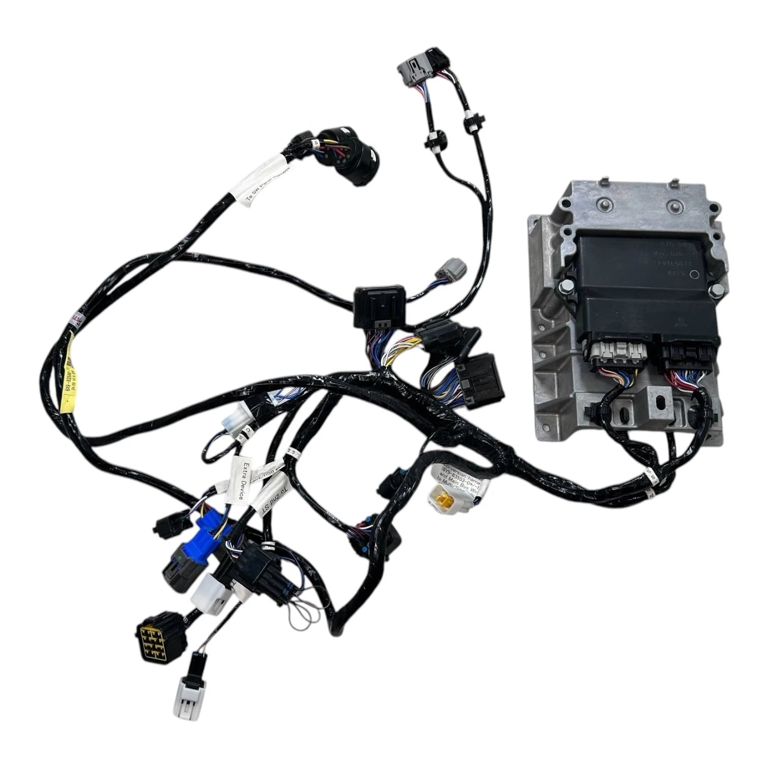 Yamaha 6X9-82580-71, Marine Twin Engine Main Station Harness with BCM Module, OEM