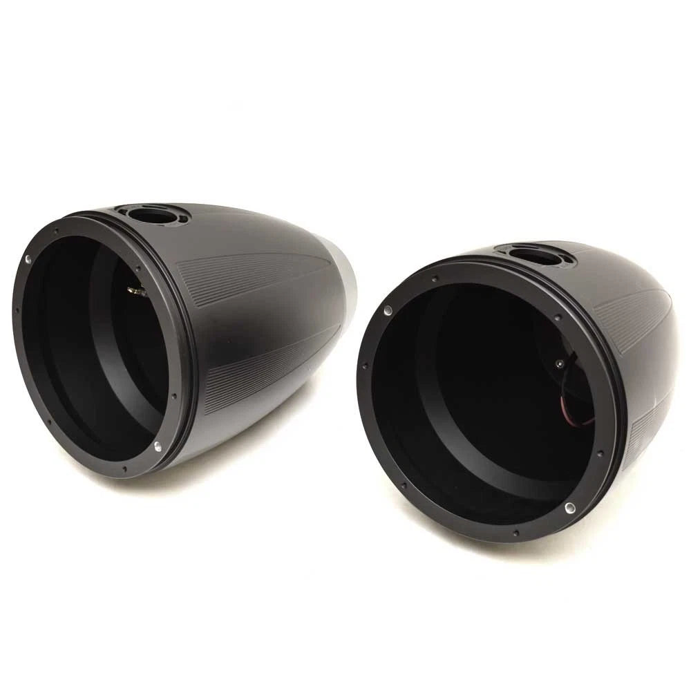 MasterCraft Boat Speaker Cans 404823BK - 7 3/8 Inch Lights (pair)