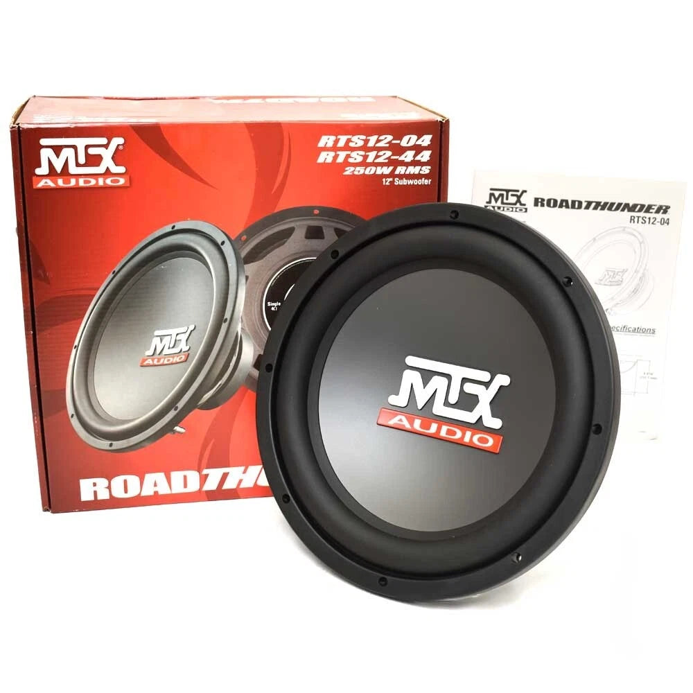MTX Audio Boat Subwoofer RTS12-04 - 12 Inch 4-ohms 250W