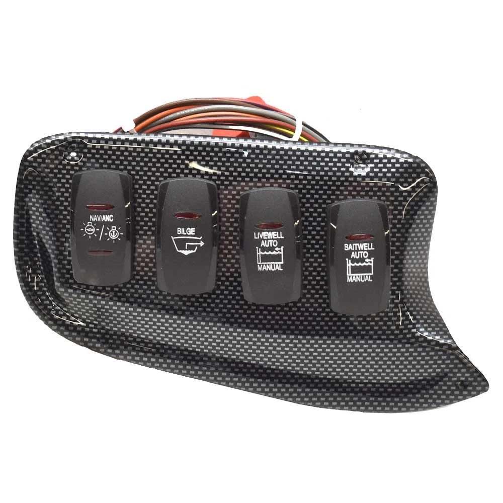 Ranger X17 Crappie Boat Rocker Switch Panel 302094 - 8 1/8 Inch (PORT)