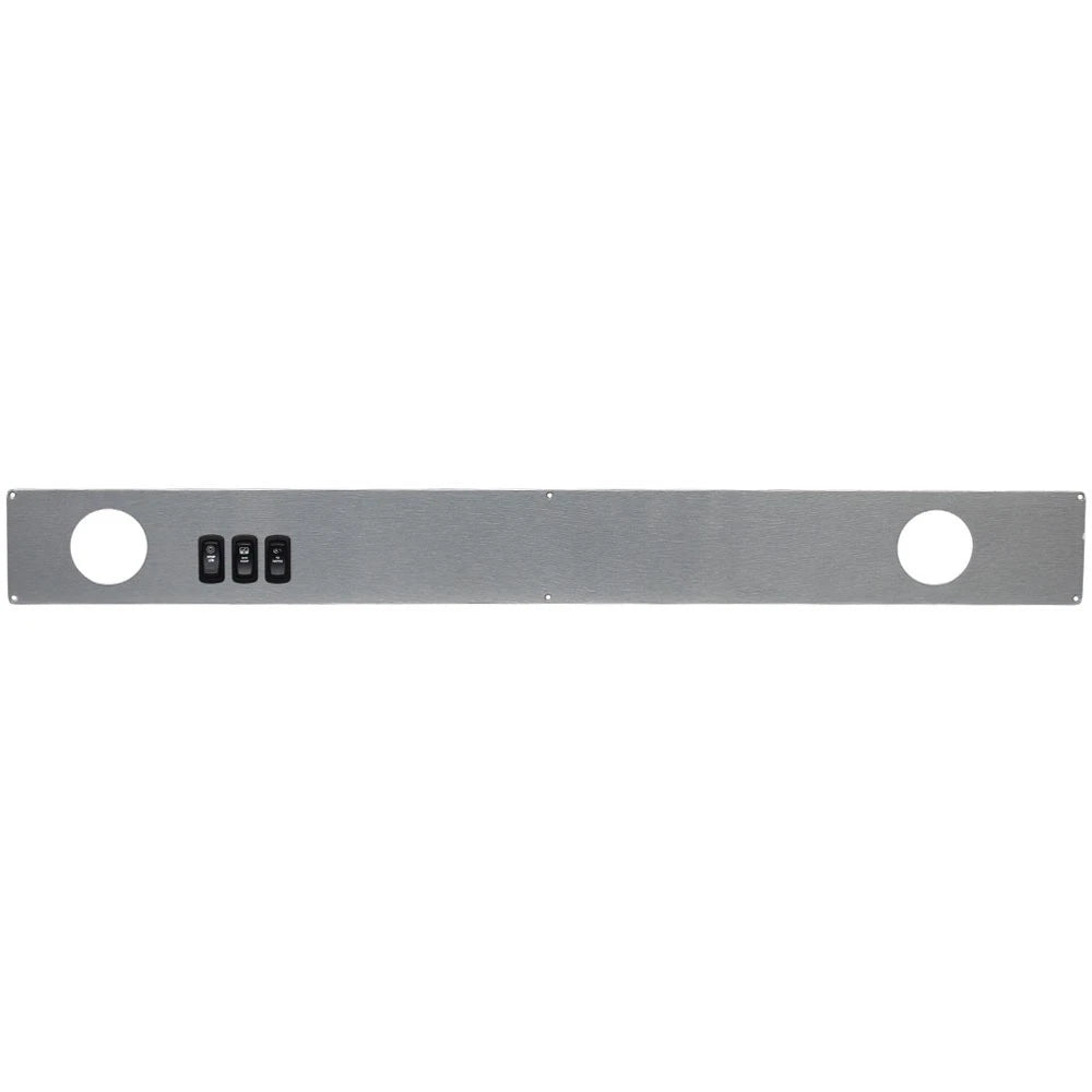 2012 Regal Boat Rocker Switch Panel 211236 - Glossy Gray Aluminum