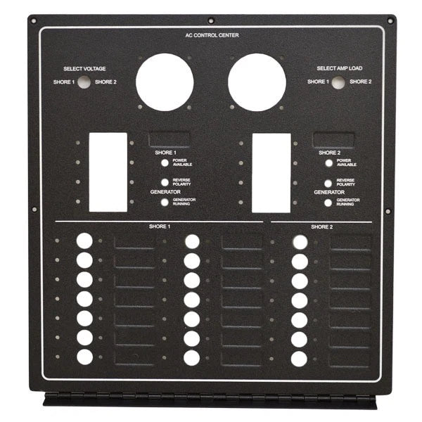 Boat AC Breaker Panel - Control - Blank