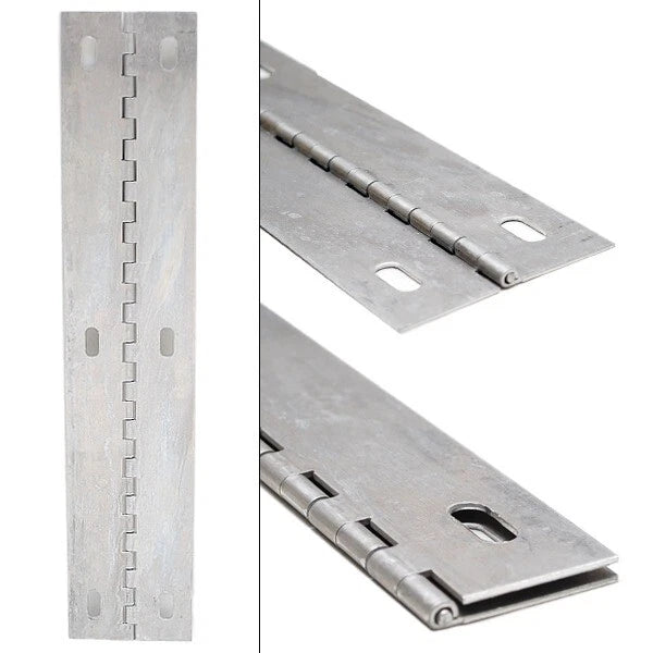 Tracker Boat Piano Hinge - 16 Gauge 3 1/8 X 16 Inch Aluminum