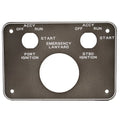 Bayliner Boat Blank Ignition Switch Panel 1787560 - Trophy Aluminum