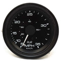 Medallion Marine Boat Speedometer Gauge SS-125-30 - 3 1/4 Inch Black