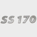 Lowe Boat Raised Decal 2348575 - SS 170 Silver 9 X 2 Inch 2021