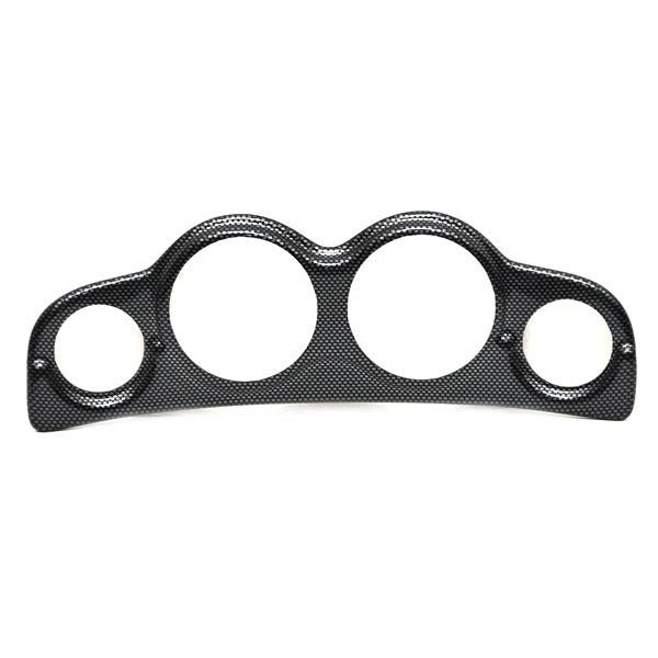 Lund Boat Blank Gauge Panel - 14 1/4 X 4 7/8 Inch Black Gray