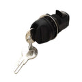 Southco Boat Glove Box Locking Latch - with Keys 1 Inch Black