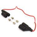 Seachoice Boat Fuse Holder 12701 - 10 Amp 16 Gauge Black Plastic