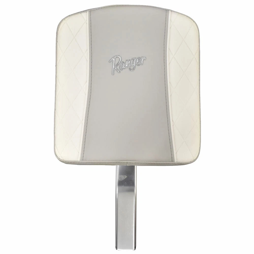 Ranger Boat Seat Backrest Cushion 729786H.34 - Bay Gray White (STBD)