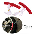 Practical Motorcycle Saver for Protecting Wheel Rims During Tyre Changes