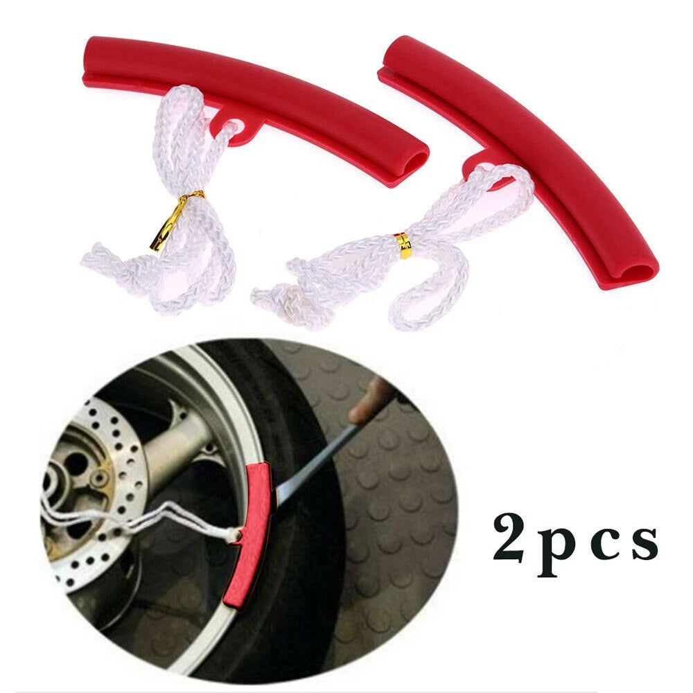Practical Motorcycle Saver for Protecting Wheel Rims During Tyre Changes